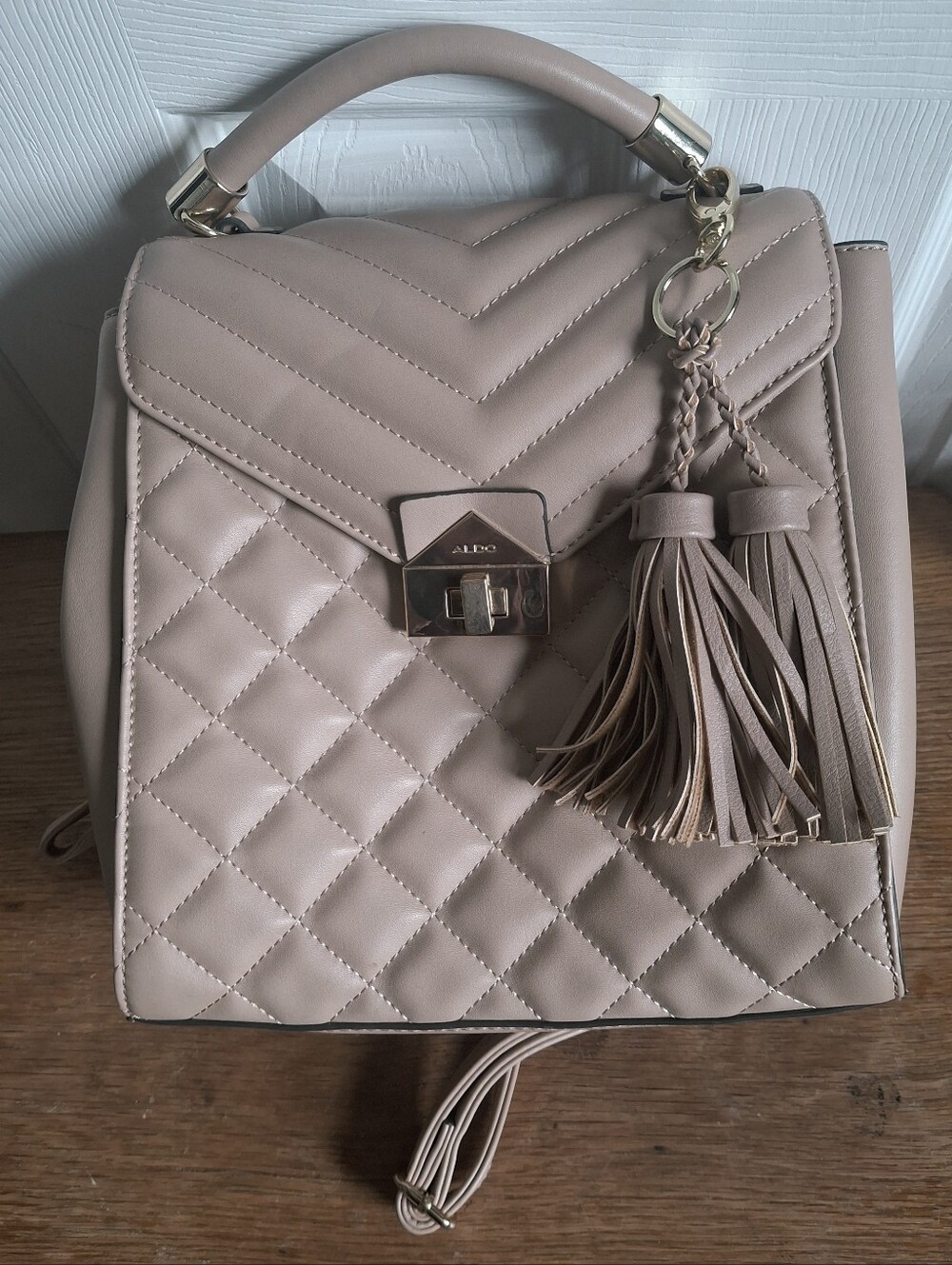 Aldo "Janneane" Beige Backpack